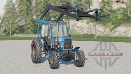 MTZ-82.1 Bielorrusia con cargador SNU-550 para Farming Simulator 2017