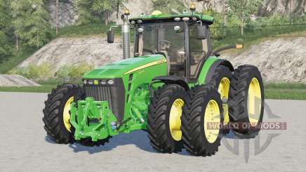 John Deere 8R〡engine configurations 2009-2011 para Farming Simulator 2017