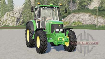 Serie John Deere 6020 con muchas opciones de personalización para Farming Simulator 2017