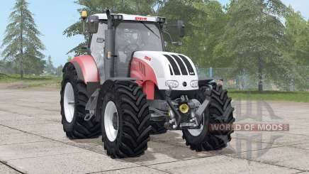 Steyr 6000 CVT〡 Hay neumáticos Michelin para Farming Simulator 2017