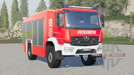 Mercedes-Benz Atego Feuerwehr para Farming Simulator 2017