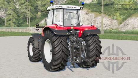 Massey Ferguson 7700 series〡feuerwehr traktor para Farming Simulator 2017