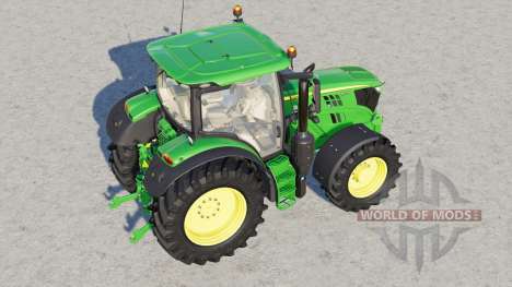 John Deere serie 6R〡colores interiores mejorados para Farming Simulator 2017