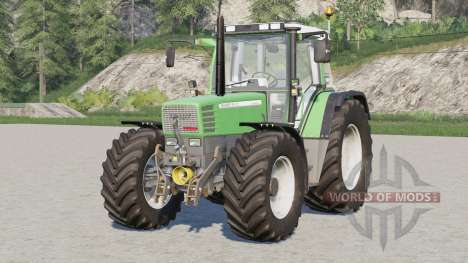 Fendt Favorit 510 C〡varios neumáticos para Farming Simulator 2017