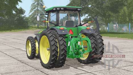 John Deere serie 8R〡americanized tire options para Farming Simulator 2017
