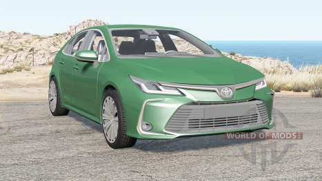Toyota Corolla hybrid Sedan 2019 v2.0 para BeamNG Drive