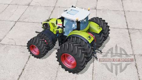 Claas Axion 850〡Hay ruedas dobles para Farming Simulator 2015