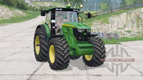 John Deere 6R series〡mirrors ajustables para Farming Simulator 2015