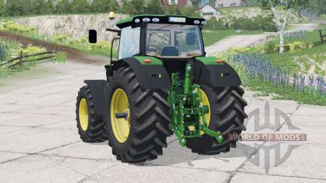 John Deere 6R series〡mirrors ajustables para Farming Simulator 2015
