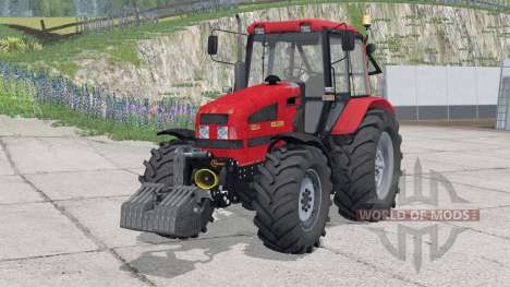 MTZ-1221.4 Belarus〡includes front weight para Farming Simulator 2015