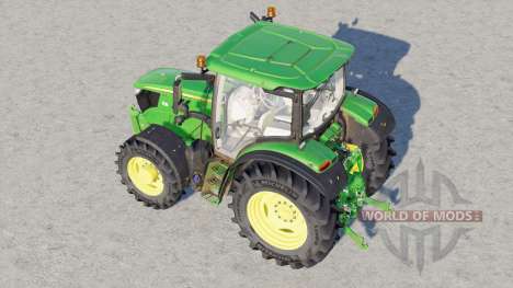 John Deere serie 6R〡panoramic o techo normal para Farming Simulator 2017