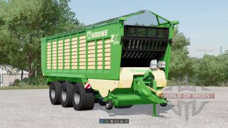 Krone ZX 560 GD〡selectable wheels marca para Farming Simulator 2017