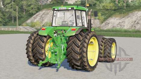 John Deere 7000 series〡wheel configurations para Farming Simulator 2017