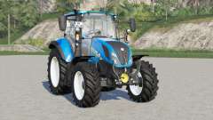 La serie New Holland T5 contiene muchas opciones de ruedas para Farming Simulator 2017