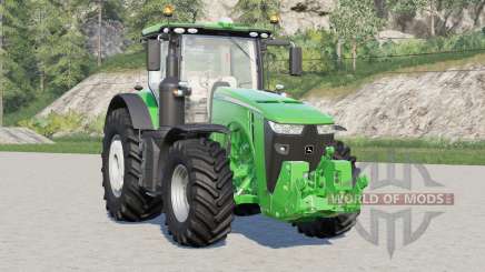 John Deere serie 8R〡hay neumáticos anchos para Farming Simulator 2017