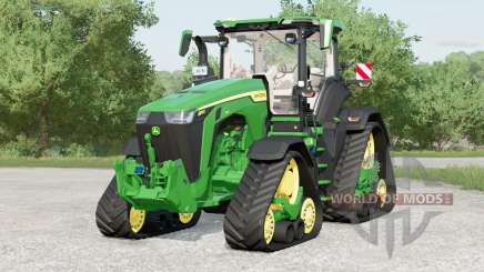 John Deere 8RX series〡engines revisado para Farming Simulator 2017