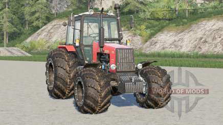 MTZ-1221 Bielorrusia〡imed neumáticos arqueados para Farming Simulator 2017