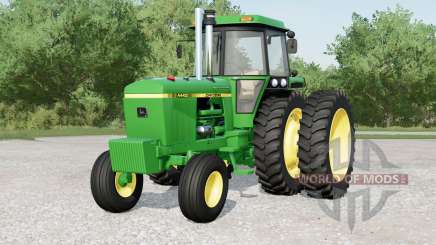 John Deere 4440〡Hay ruedas traseras dobles para Farming Simulator 2017