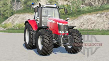 Massey Ferguson 7700 series〡feuerwehr traktor para Farming Simulator 2017