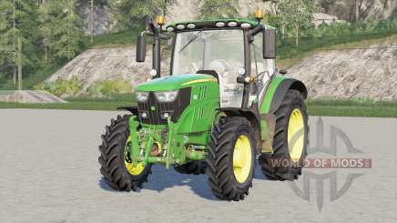 John Deere serie 6R〡panoramic o techo normal para Farming Simulator 2017