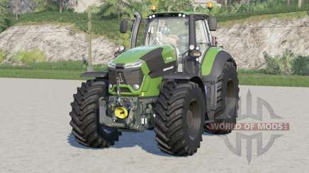 Deutz-Fahr Serie 9 TTV Agrotron〡exhaust ligeramente más oscuro para Farming Simulator 2017