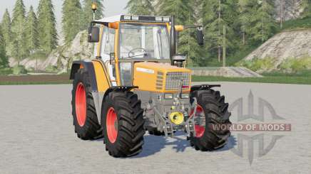 Fendt Favorit 500 C Turboshift〡rotating beacon seleccionable para Farming Simulator 2017