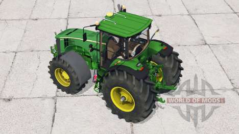 John Deere 8370R〡dynamic exhausting system para Farming Simulator 2015