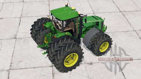 John Deere 8370R〡dust de las ruedas para Farming Simulator 2015