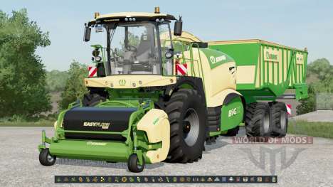 Krone BiG X 1180 Placa de carga disponible para Farming Simulator 2017