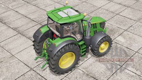 John Deere serie 6R〡barros delanteros móviles para Farming Simulator 2017