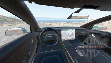 Tesla Modelo 3 2019 para BeamNG Drive