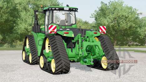 John Deere 9RX series〡svarial track options para Farming Simulator 2017