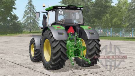 John Deere serie 6R〡barros delanteros móviles para Farming Simulator 2017