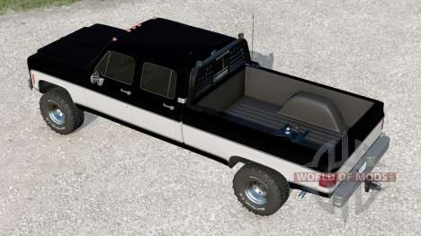 Chevrolet K20 Crew Cab 1979〡color configuracione para Farming Simulator 2017