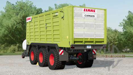 Claas Cargos 9500〡capacidad 135 m³ para Farming Simulator 2017