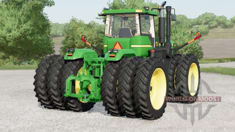 John Deere 9020 series〡3 opciones de enganche de para Farming Simulator 2017