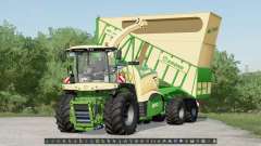 Krone BiG X 1180 Carga: capacidad aumentada para Farming Simulator 2017