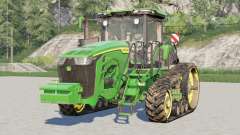 John Deere 8RT series〡peso frontal configurable para Farming Simulator 2017