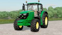 John Deere 6135M〡incluye peso delantero para Farming Simulator 2017