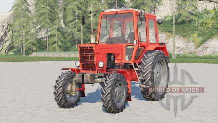 Configuraciones de MTZ-100 Bielorrusia〡color para Farming Simulator 2017