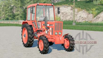 MTZ-82 Bielorrusia〡hay 3 puntos de enganche delantero para Farming Simulator 2017