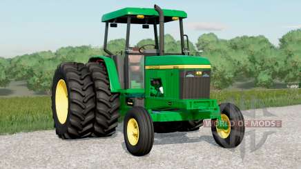 John Deere serie 6000〡cabina cerrada o abierta para Farming Simulator 2017