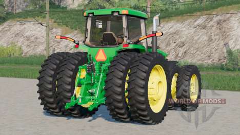 John Deere 8000 series〡new tire configs para Farming Simulator 2017