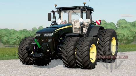 John Deere 8R series〡Black Edition para Farming Simulator 2017