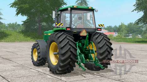 John Deere serie 4050〡 frontal hidráulico o de p para Farming Simulator 2017
