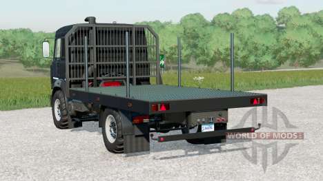 Iveco 190-38 Fatbed〡addded side supports for log para Farming Simulator 2017