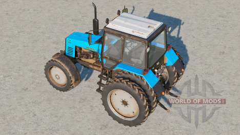 MTZ-1221 Bielorrusia〡Hay ruedas dobles para Farming Simulator 2017