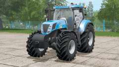 New Holland T7000 series〡has algunas funciones agradables para Farming Simulator 2017