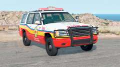 Gavril Roamer Firwood County Fire Department para BeamNG Drive