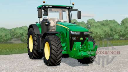 Serie John Deere 8R〡con luces de baliza de flash para Farming Simulator 2017